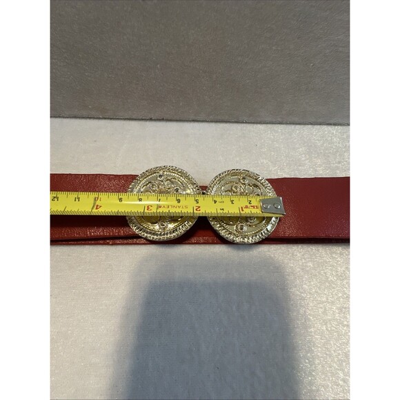 Vintage 80’s Gold Tone Medallion Belt Buckle main image 6